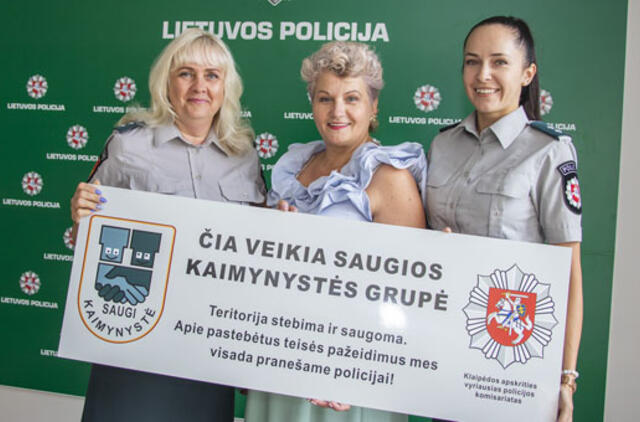 Ragina nepamiršti saugios kaimynystės