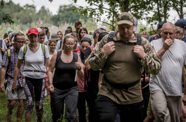 30 kilometrų už laisvę Kretingos miškų keliais