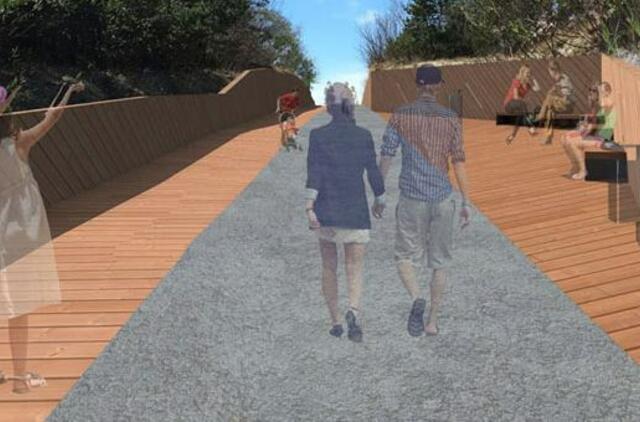 Atnaujins įėjimus į paplūdimius