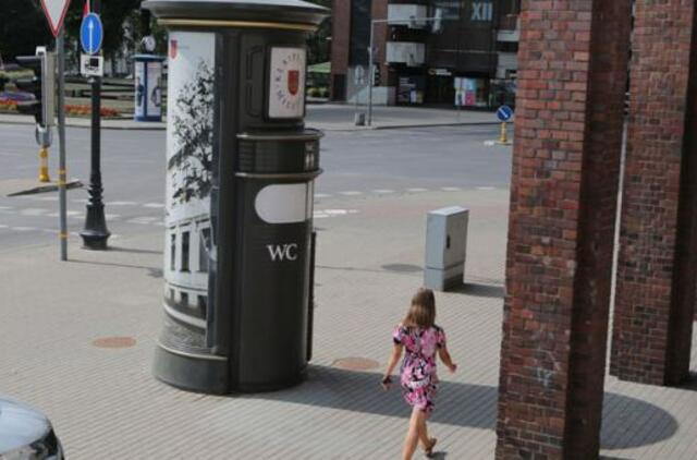 Atsiras dar du tualetai kolonose