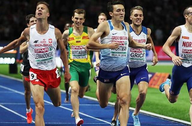 Bėgikas Simonas Bertašius Europos čempionato finale - šeštas