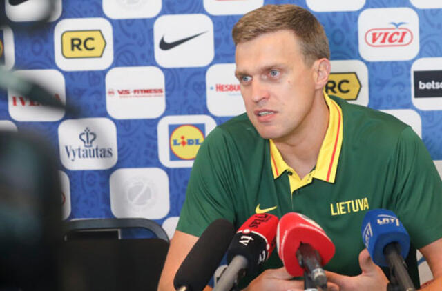 D. Adomaitis paskelbė rinktinės kandidatų sąrašą