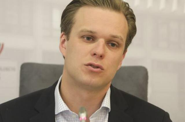 Gabrielius Landsbergis: už mokesčių reformos slepiasi verslo atstovai