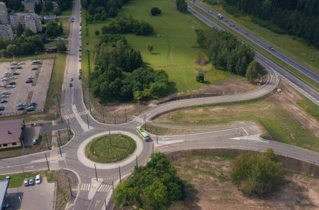 Kaune nutiesta nauja jungtis su Vilnius - Klaipėda automagistrale