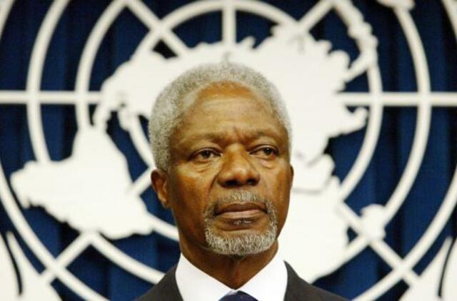 Mirė buvęs JT generalinis sekretorius