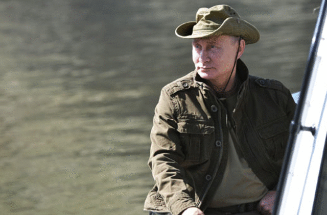 Putinas vėl atostogavo Sibire