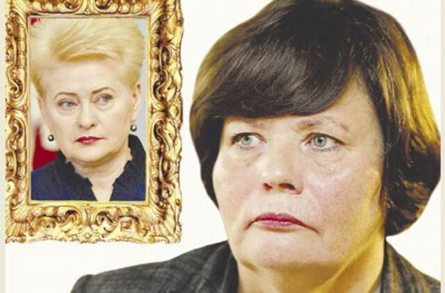 Bylą galima iškelti netgi prezidentei