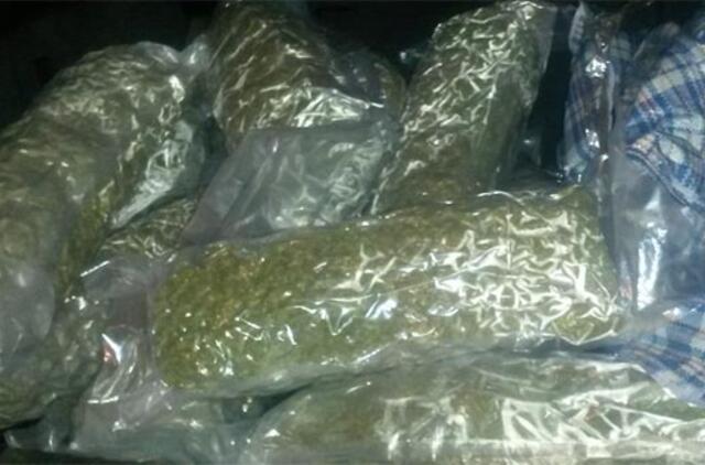 Klaipėdietis gabeno 79 kg hašišo