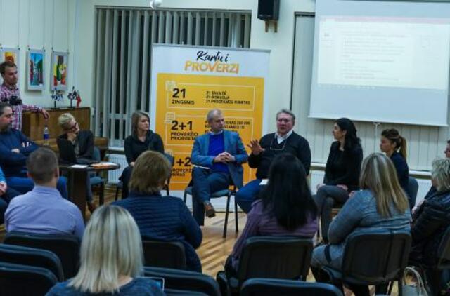 Diskusija apie renovaciją - daugiabučių gyventojams reikia daugiau pagalbos