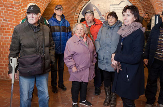 Jūrų muziejuje lankėsi nakvynės namų gyventojai