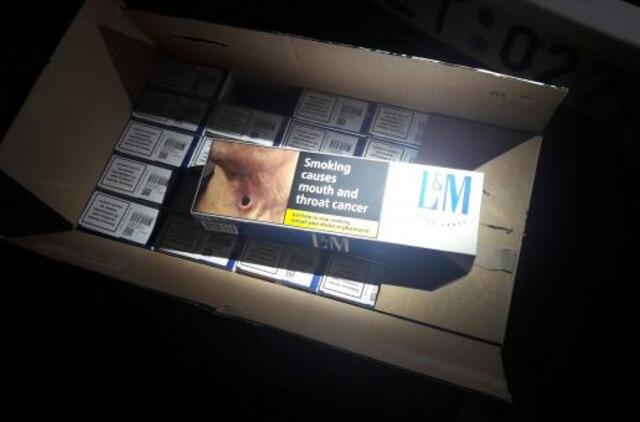 Kontrabandą gabenusio klaipėdiečio žmona gali likti be automobilio