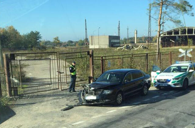 Policijos viršininko pavaduotojas sukėlė avariją