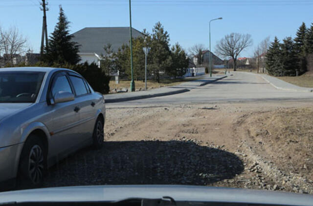 Tauralaukio gatvėms tiesti - naujas rangovas