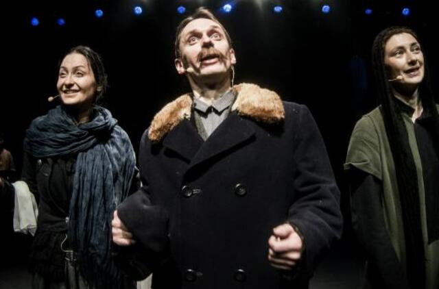 Teatro „cezario grupė“ aktoriai Klaipėdoje suvaidins istoriją apie Tamošių