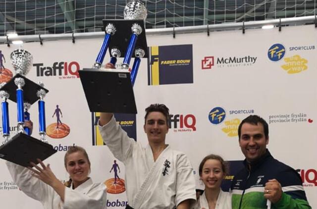 Iš Olandijos - su pergalėmis