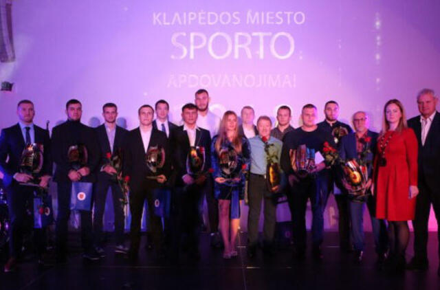 Apdovanoti geriausi 2018 metų Klaipėdos sportininkai