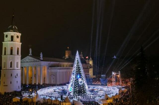 Kalėdiniu Vilniumi džiaugiasi ir pasaulio žiniasklaida