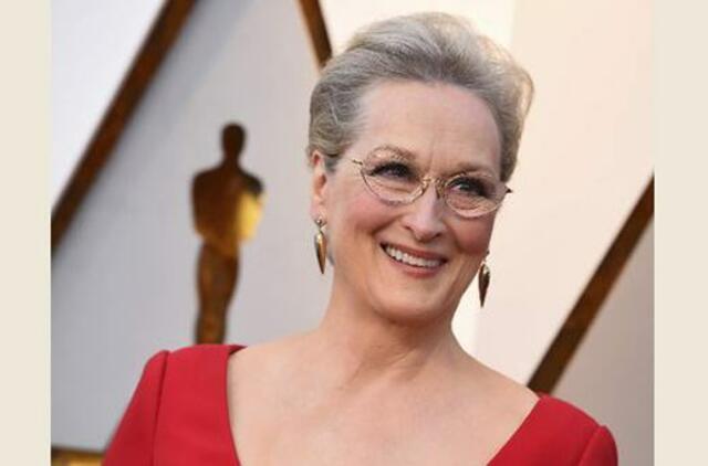 Kodėl aktorė M. Streep negali žiūrėti senų savo filmų?