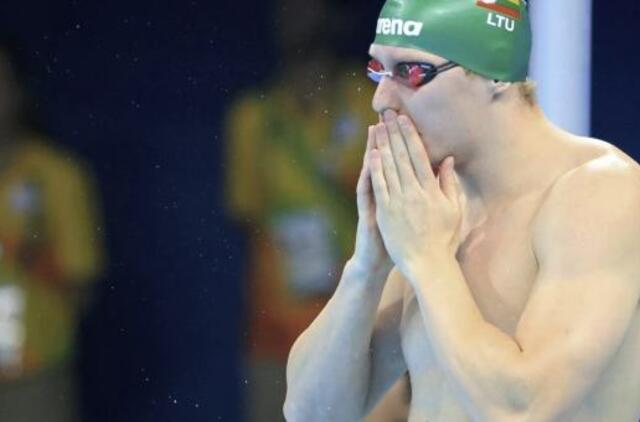 Plaukikai S. Bilis ir A. Šidlauskas pasaulio čempionate pagerino Lietuvos rekordus