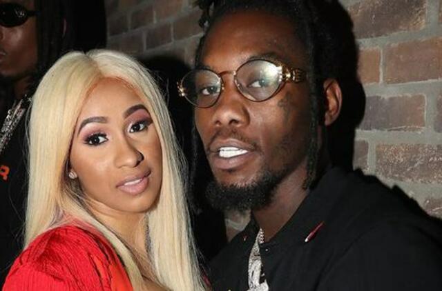 Skiriasi vos prieš metus susituokę reperiai Cardi B ir Offset