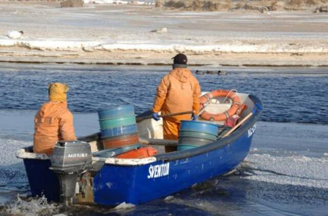 Priekrantės žvejai atsisakytų verslo gavę kompensaciją