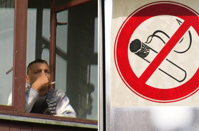 Rūkorių dienos suskaičiuotos – teks prašyti kaimynų leidimo