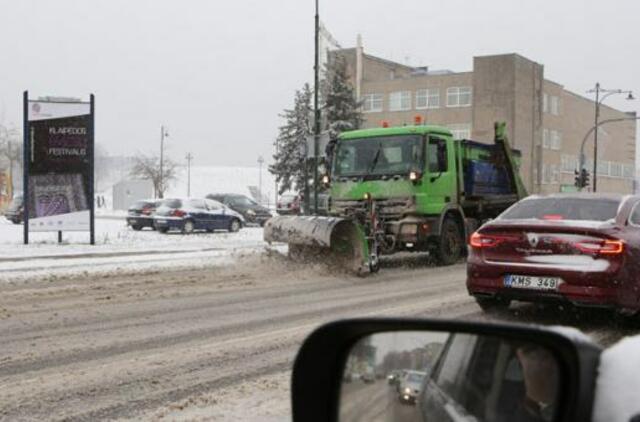 Vėluota į darbą, bet nelaimių išvengta