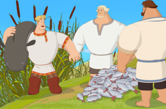 Animacinės komedijos „Trys didvyriai“ herojai sugrįžta į kino ekranus