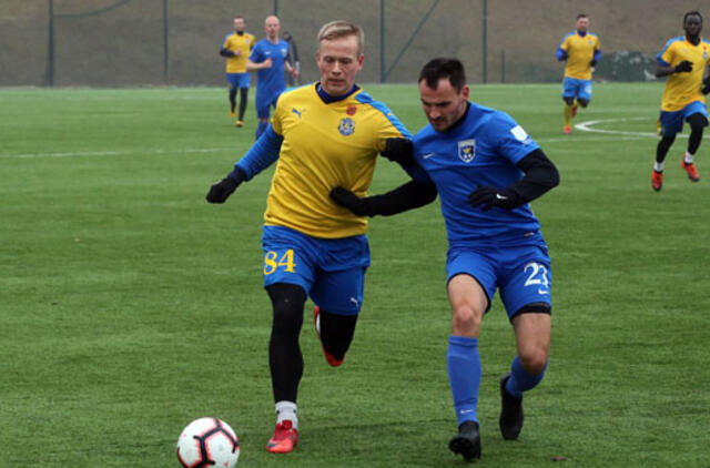 Draugiškose rungtynėse - „Palangos“ pergalė