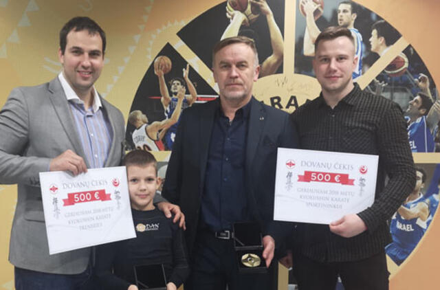 Geriausi 2018 m. Lietuvos karatė kiokušin kovotojas ir treneris - shodaniečiai