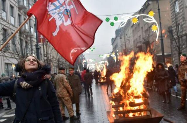 Jaunoji Lietuvos karta švenčia laisvę