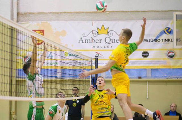 Klaipėdos tinklininkai - lentelės viršūnėje