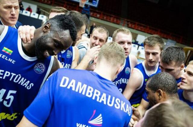 "Neptūnui" - "gyvenk arba mirk" rungtynės