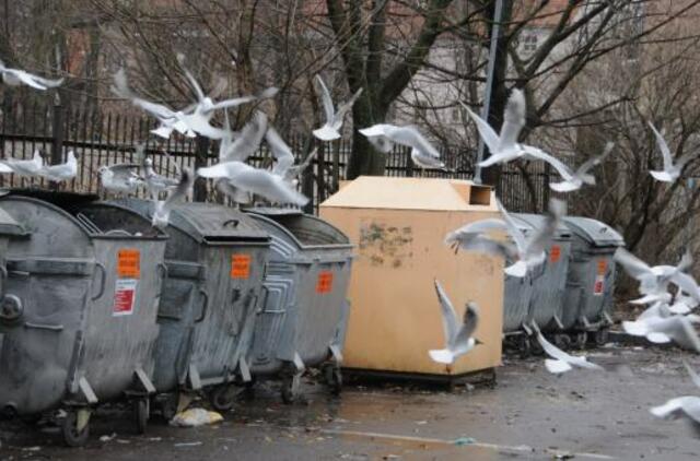Šiukšlių mokestį siūloma susieti su gyventojų skaičiumi