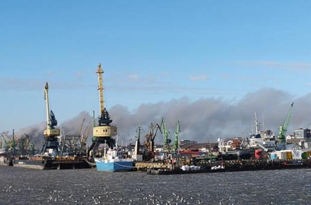 Vienoje iš uosto įmonių kilo gaisras
