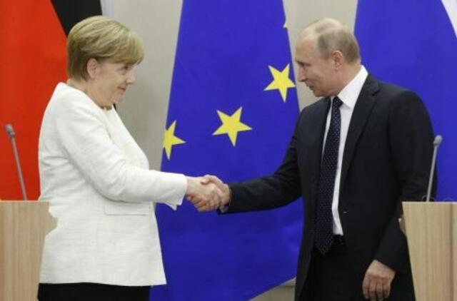 Angela Merkel visą laiką melavo