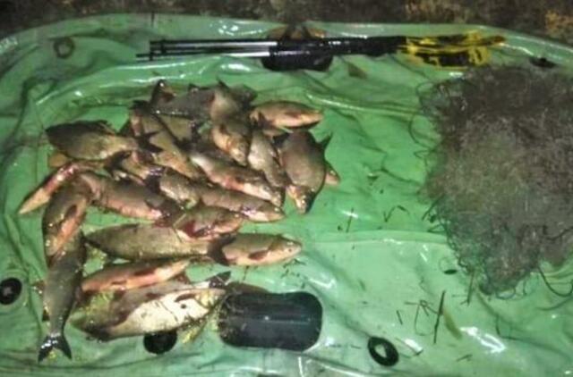 Veiviržo draustinyje pričiupti brakonieriai