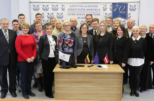 Klaipėda ir Liepoja bendradarbiauja jūrų transporto srityje