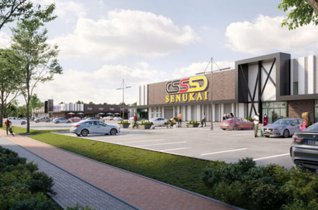 Liepų gatvėje dygsta naujas prekybos centras