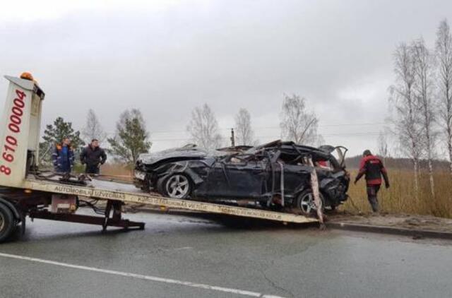 Mįslinga avarija: keleivis žuvo, moteris grįžo namo