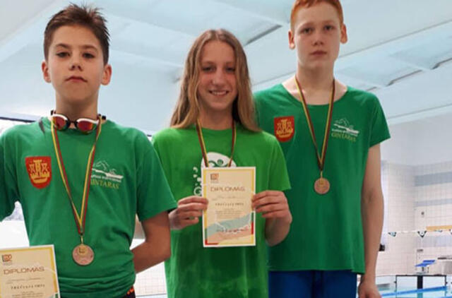 Plaukikams - nauji medaliai