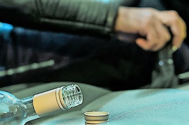 Rajono gyventojas vairavo girtas