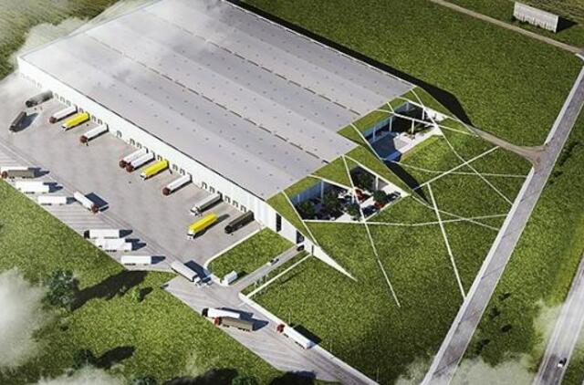 SBA grupės logistikos centras stebins išskirtine architektūra