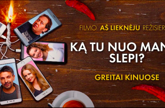 Vakarienė be paslapčių komedijoje „Ką tu nuo manęs slepi?“