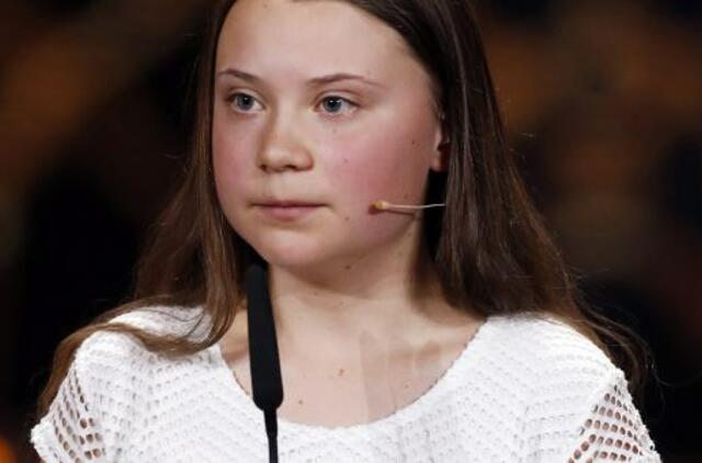 16-metės švedų aplinkosaugos aktyvistės G. Thunberg balandžio 1-osios pokštas: aš nutraukiu streiką