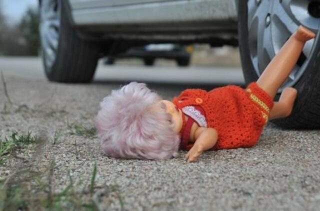 Atsitiktinumai išgelbėjo patvoryje paliktą naujagimį