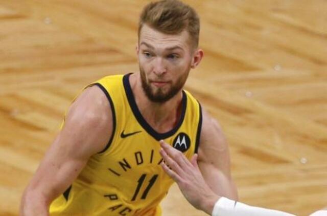 D.Sabonis vėl pasižymėjo dvigubu dubliu