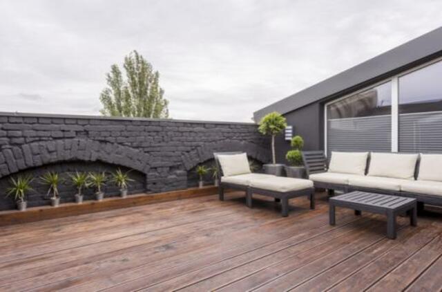 Kaip įsirengti lauko terasą?