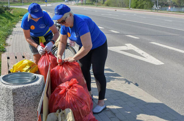 Klaipėdos gamtą tvarkė ir panevėžiečiai