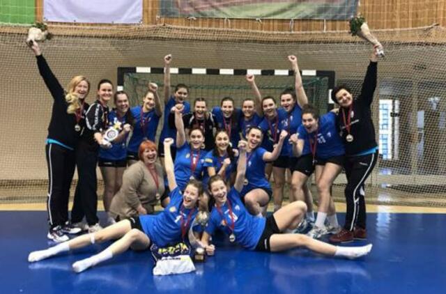 Klaipėdos rankininkės - šalies čempionės